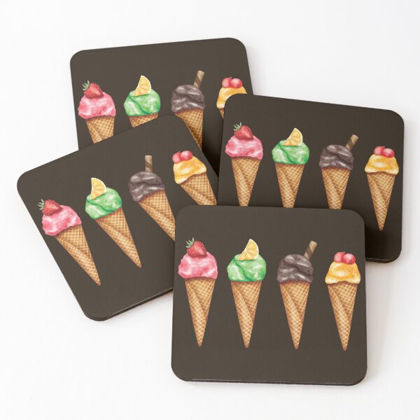 Item preview, Assorted Ice Cream Cones Set designed and sold by Alicia Chee.