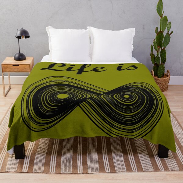 Item preview, Life is unpredictable - Maths Chaos - olive designed and sold by rahilvalani.