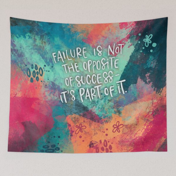 Item preview, Failure Is Not The Opposite of Success - Abstract Painting designed and sold by iPadLettering.