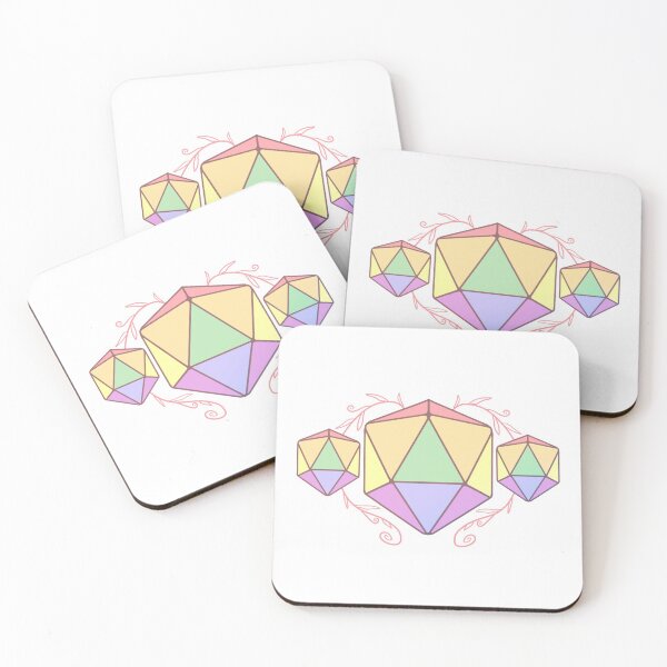 Item preview, Pastel Pride Dice designed and sold by TitanFishKiller.