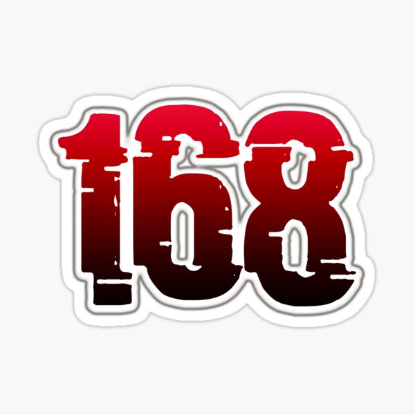Number 168 Merch & Gifts for Sale | Redbubble