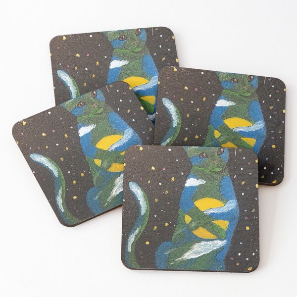 Item preview, Interplanetary Cat designed and sold by Kristi Brooks.