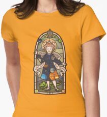 Unsere Liebe Frau der Erziehung Tailliertes T-Shirt