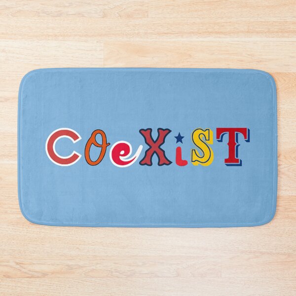 Item preview, Coexist baseball designed and sold by B-minus.