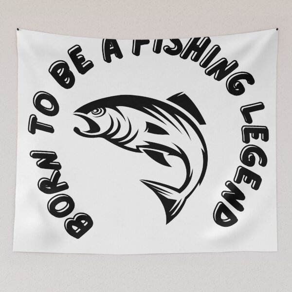 Item preview, born to be a fishing legend designed and sold by SithCreation.