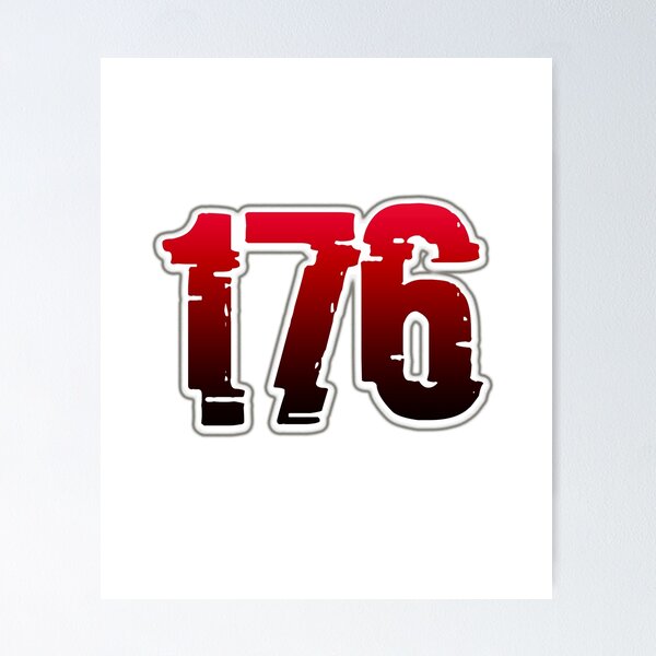 Item preview, Creepy Red Number 176 designed and sold by creepy-red.
