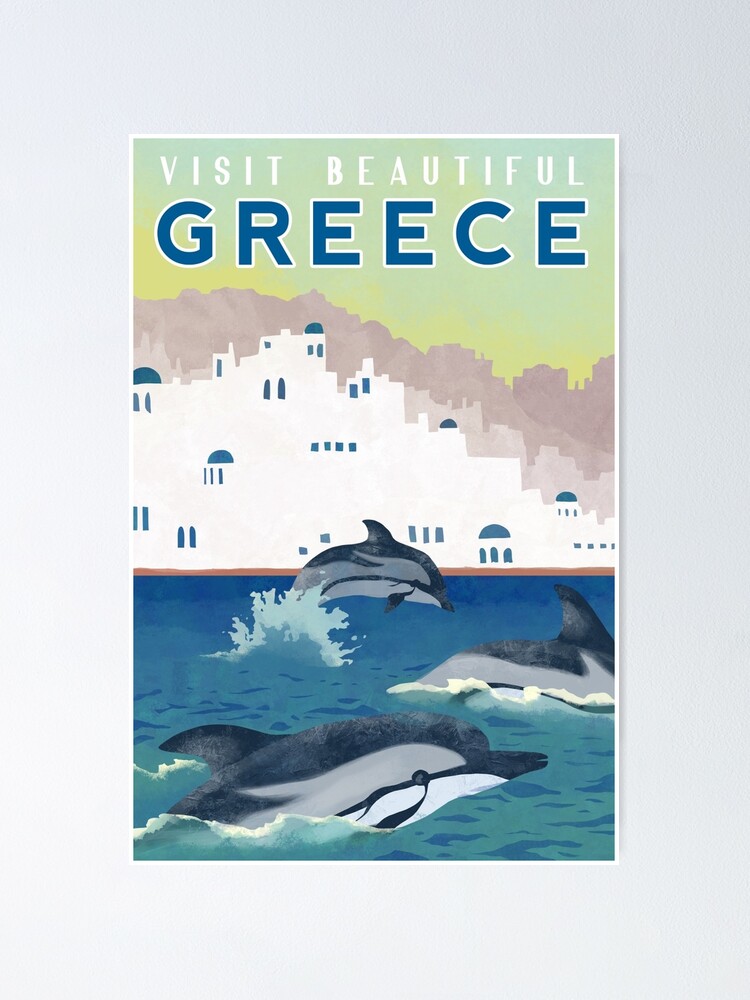 greece tourist poster