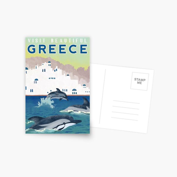 Item preview, Greece Travel Poster designed and sold by tristanchace.