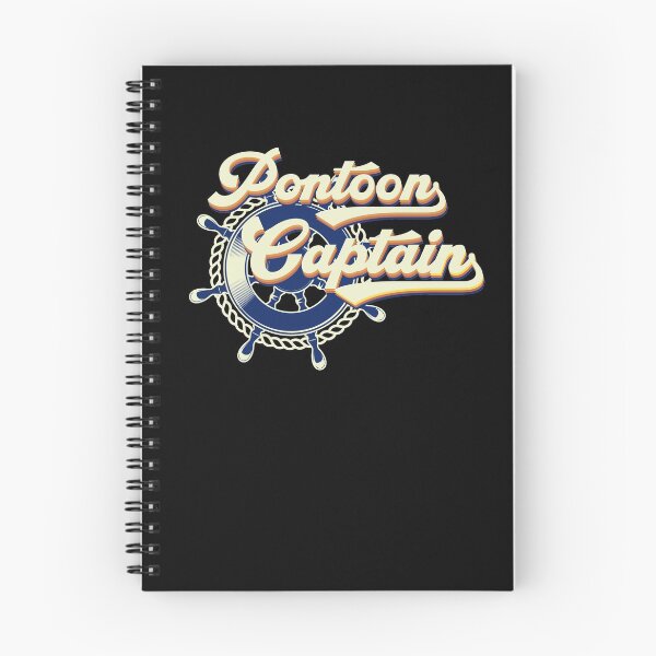 Item preview, Vintage Pontoon Captain Retro Pontoon Boat Captain designed and sold by wdyoungblood.