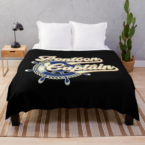 Item preview, Vintage Pontoon Captain Retro Pontoon Boat Captain designed and sold by wdyoungblood.