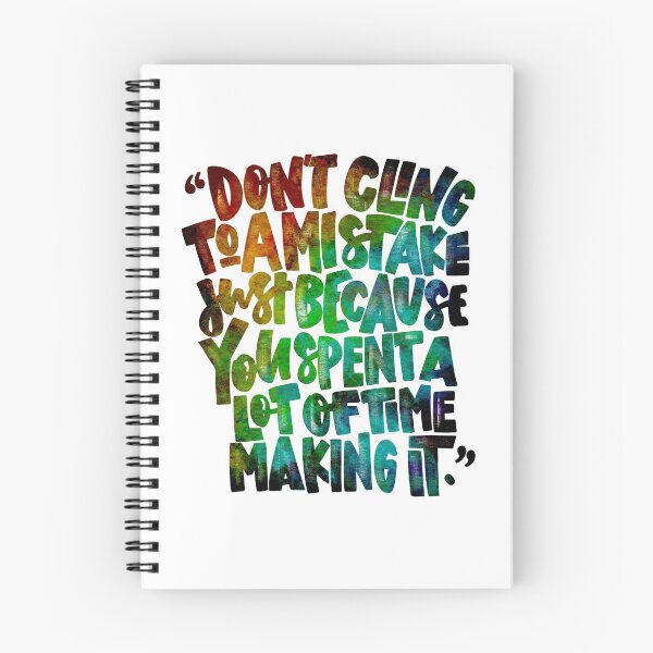 Item preview, No te aferres a un error: letras coloridas designed and sold by iPadLettering.
