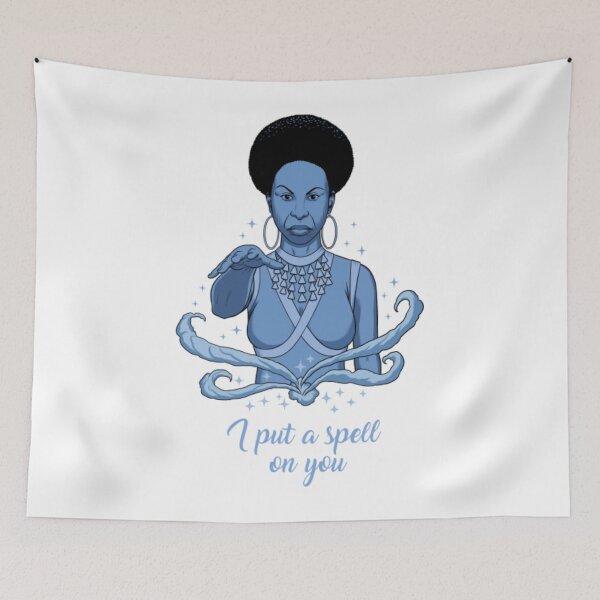 Item preview, Nina Simone Nina Simone's Spell designed and sold by Blxckisgolda.