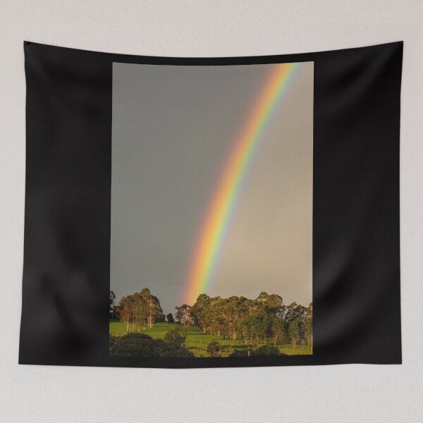 Item preview, Rainbow in the field designed and sold by CathsImages.