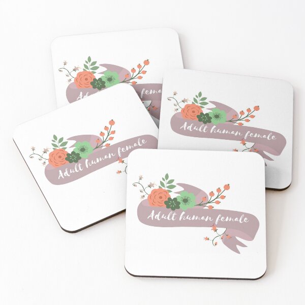 Item preview, Adult Human Female - Flower Decoration - Beautiful Floral Banner - Radical Feminism designed and sold by WomaNation.