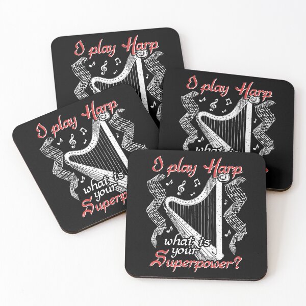 Item preview, Harp harpist harpist gift designed and sold by MindsArtDesign.