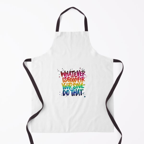 Item preview, Whatever is Good for your Soul - Colorful Lettering designed and sold by iPadLettering.