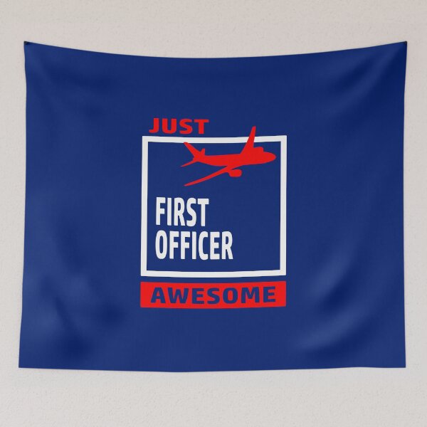 Item preview, Awesome First Officer designed and sold by rustyredbubble.