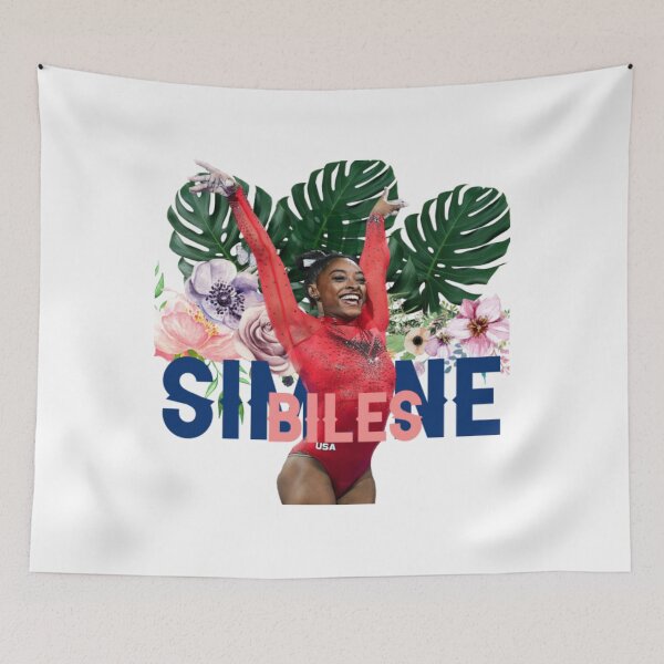 Item preview, Simone Biles Simone Biles Flower designed and sold by Blxckisgolda.