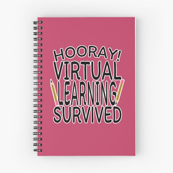 Item preview, Hooray! Virtual Learning Survived In Black Text designed and sold by eviejay.
