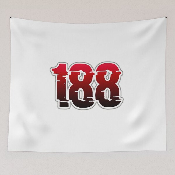 Item preview, Creepy Red Number 188 designed and sold by creepy-red.
