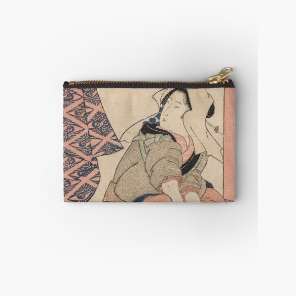 Item preview, Seated Woman Washing Clothes in a Wooden Tub designed and sold by japanese-ukiyoe.