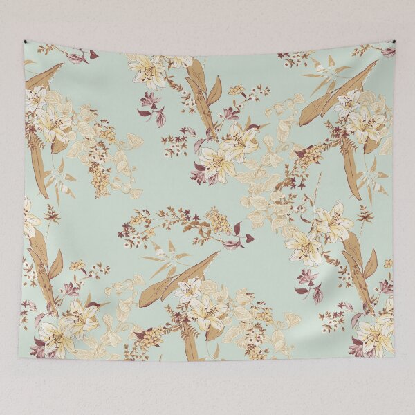 Item preview, elegan seamless pattern floral designed and sold by epenu.