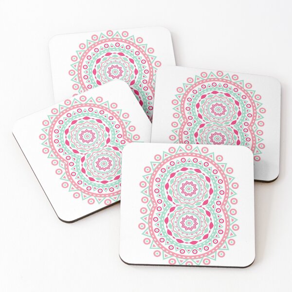 Item preview, Cute pink pastel mandala design designed and sold by Amalzaki.
