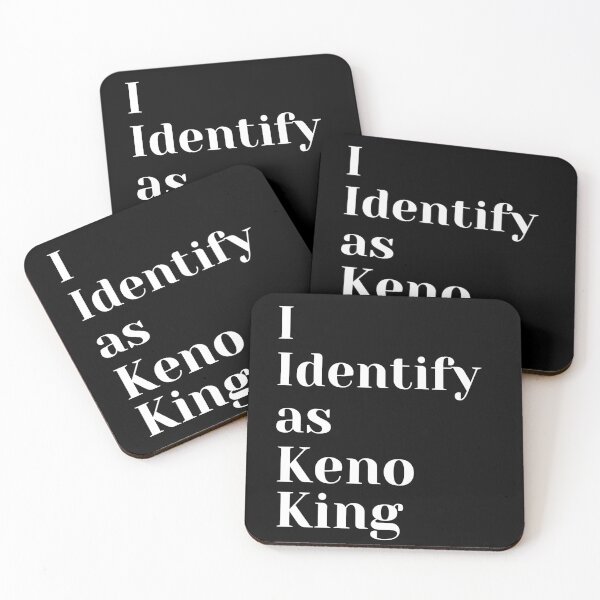 Item preview, I Identify As Keno King designed and sold by SloganExpress.