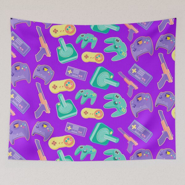 Item preview, Retro Controllers designed and sold by RndmPttrns.