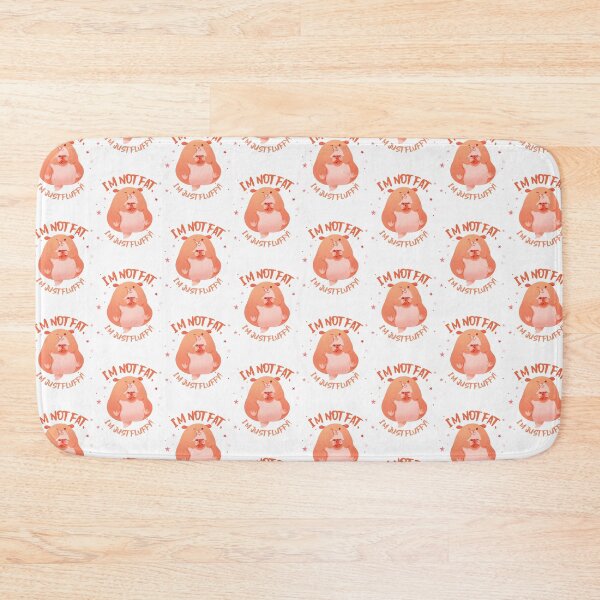 Item preview, Im NOT Fat, Im just A FLUFFY little Hamster! ;) designed and sold by Wildlife Apparels Inc..