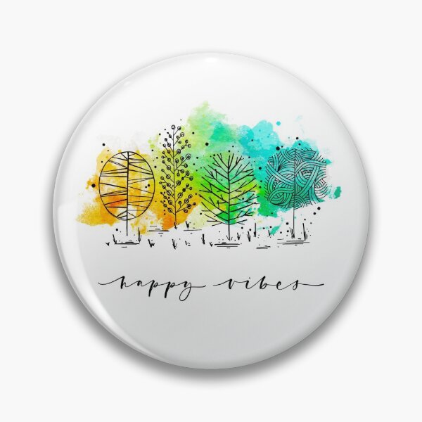 Item preview, Happy Vibes designed and sold by iPadLettering.