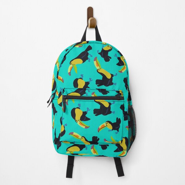 Item preview, Happy toucans - blue designed and sold by scribbli.