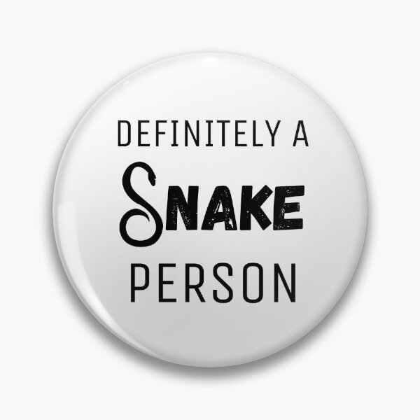 Item preview, Definitely A Snake Person designed and sold by The Singular Store.