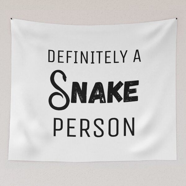 Item preview, Definitely A Snake Person designed and sold by The Singular Store.