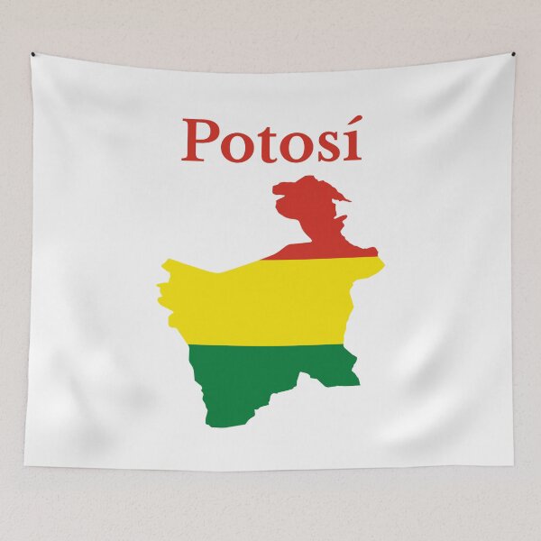 Item preview, Potosi Department Map Design, Bolivia designed and sold by marosharaf.