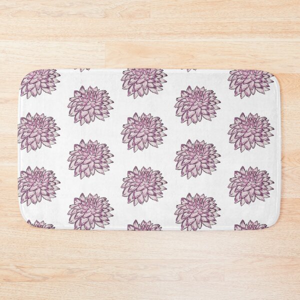 Item preview, Pink Dahlia Wildflower Watercolor and Pen Design designed and sold by Jada Clark.