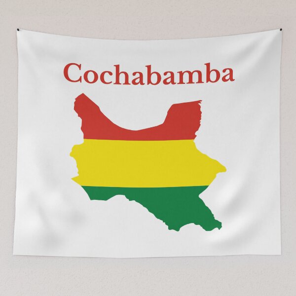 Item preview, Cochabamba Department Map Design, Bolivia designed and sold by marosharaf.