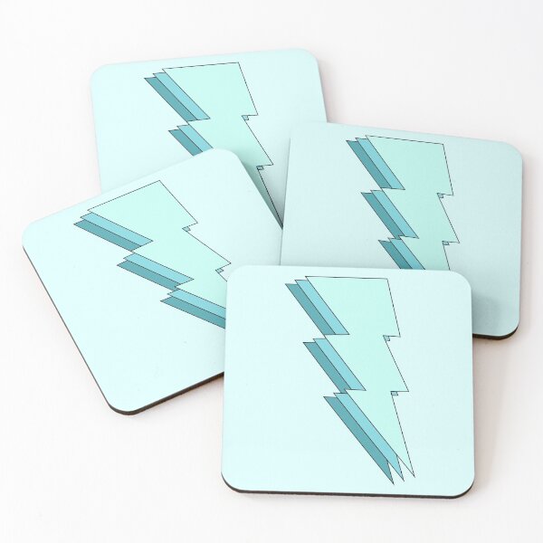 Item preview, Pastel Blue Lightning Bolt designed and sold by EpicCreation.