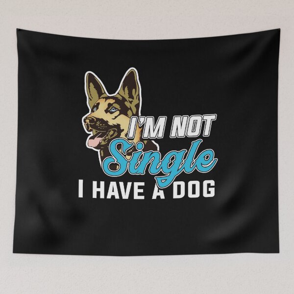 Item preview, I'm Not A Single - German Shepherd designed and sold by saulmedia.
