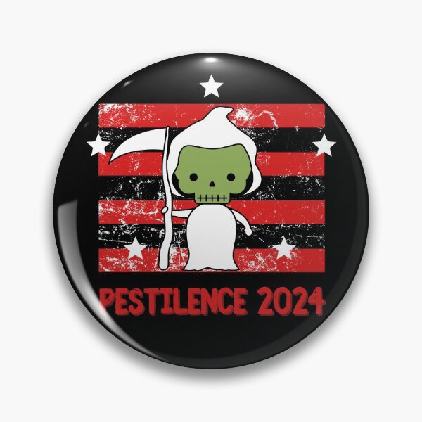 Item preview, PESTILENCE 2024 - green designed and sold by StickerPolitics.