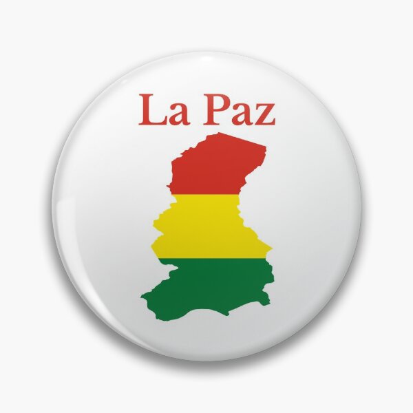 Item preview, La Paz Department Map Design, Bolivia designed and sold by marosharaf.