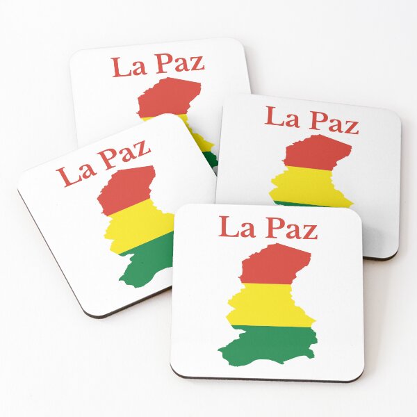 Item preview, La Paz Department Map Design, Bolivia designed and sold by marosharaf.