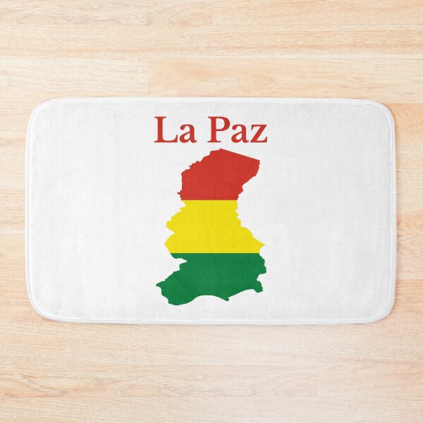 Item preview, La Paz Department Map Design, Bolivia designed and sold by marosharaf.
