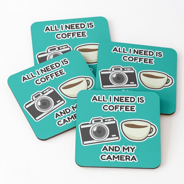 Item preview, All I need is coffee and my camera designed and sold by Nightlight0.