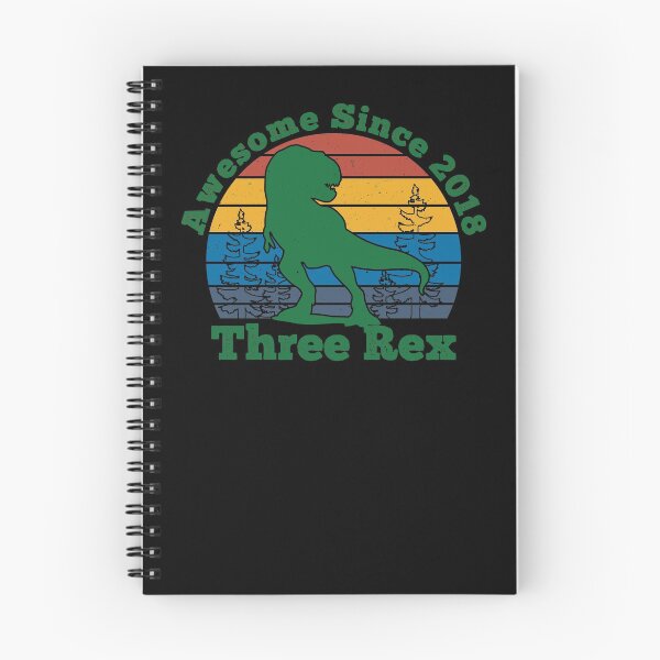 Item preview, Three Rex - Birthday Shirt designed and sold by LarrysDesigns.