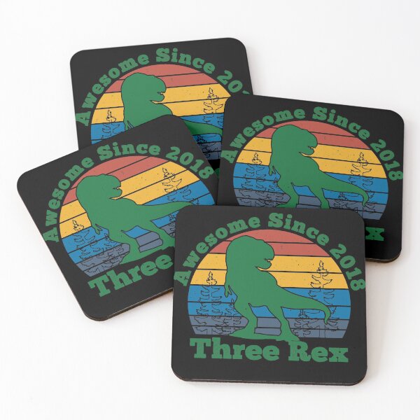 Item preview, Three Rex - Birthday Shirt designed and sold by LarrysDesigns.