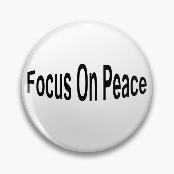 Item preview, Focus On Peace designed and sold by C J Lewis.