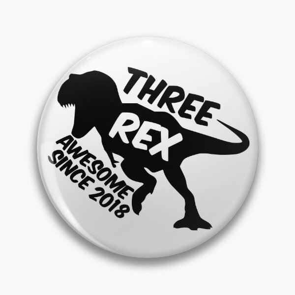 Item preview, Three Rex - Birthday Shirt designed and sold by LarrysDesigns.