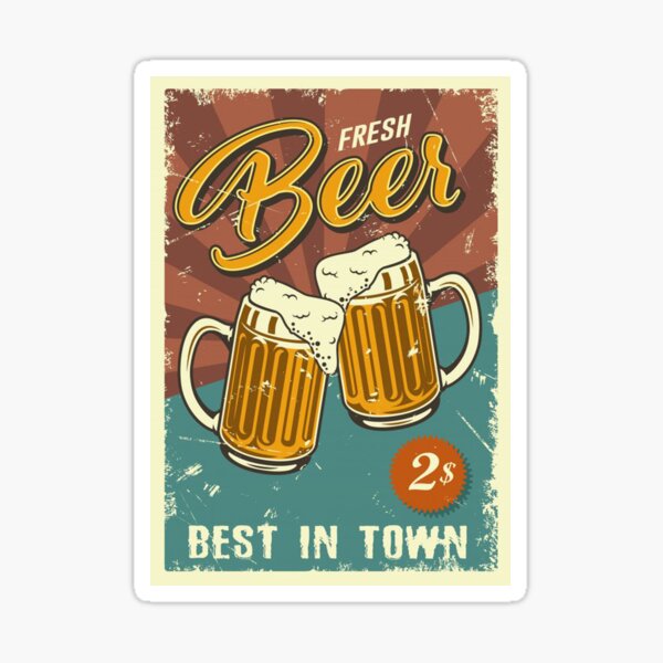 Artikel-Vorschau von Frisches Bier, designt und verkauft von AstroHitter.