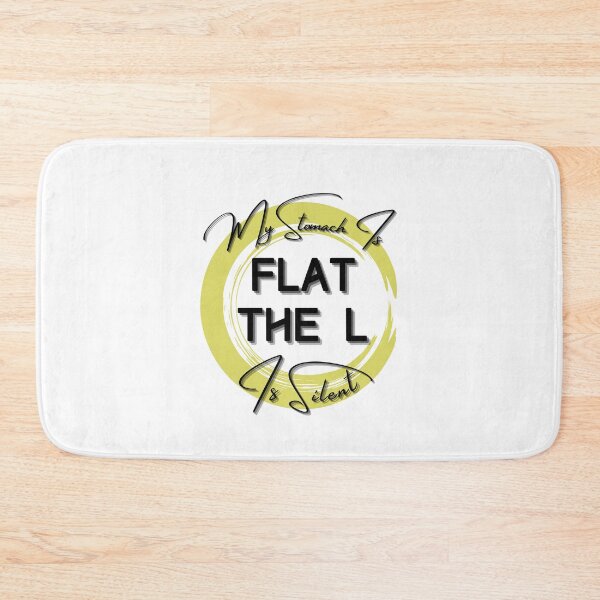 Item preview, My Stomach Is Flat This L Is Just Silent Shirt designed and sold by Bold Habit Co..
